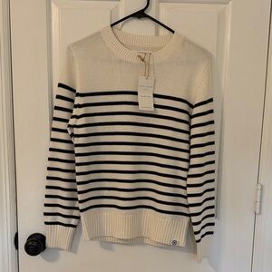 NWT Long Wharf Supply Co. Striped Sweater
